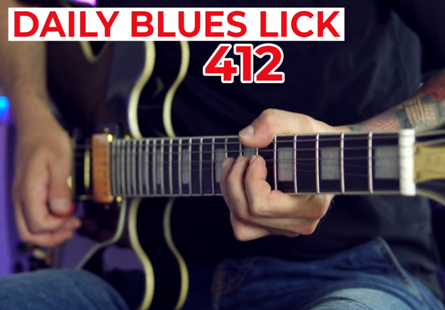 【Andy Paoli】Daily Blues Lick 412（课件可下载）-古桐博客