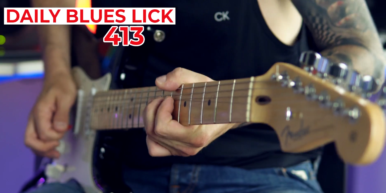 【Andy Paoli】Daily Blues Lick 413（课件可下载）-古桐博客