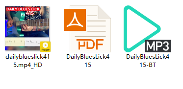 【Andy Paoli】Daily Blues Lick 415（课件可下载）插图