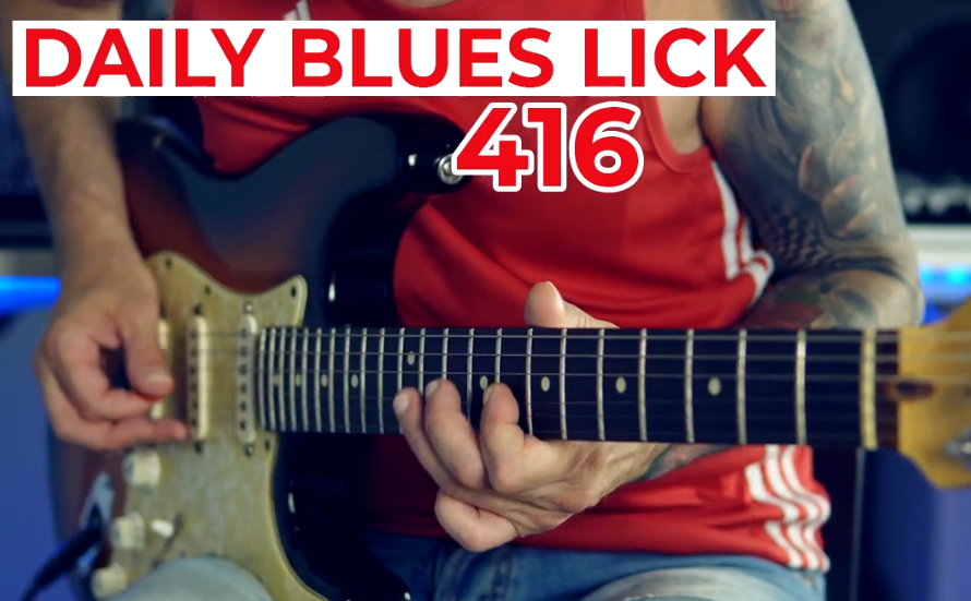 【Andy Paoli】Daily Blues Lick 416（课件可下载）-古桐博客
