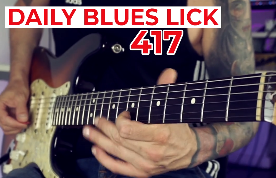 【Andy Paoli】Daily Blues Lick 417（课件可下载）-古桐博客