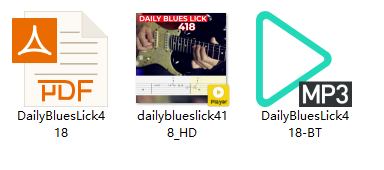 【Andy Paoli】Daily Blues Lick 418（课件可下载）插图