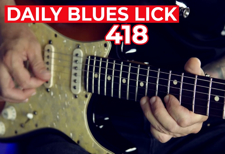 【Andy Paoli】Daily Blues Lick 418（课件可下载）-古桐博客