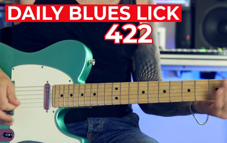 【Andy Paoli】Daily Blues Lick 422（课件可下载）-古桐博客