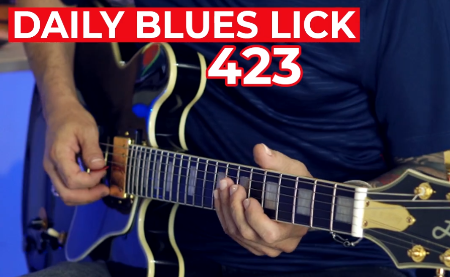 【Andy Paoli】Daily Blues Lick 423（课件可下载）-古桐博客