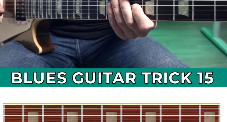 【Andy Paoli】Blues Guitar Trick 15（课件可下载）-古桐博客