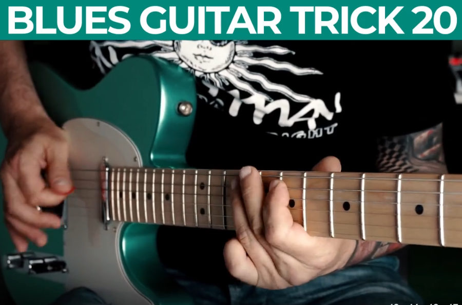 【Andy Paoli】Blues Guitar Trick 20（课件可下载）-古桐博客