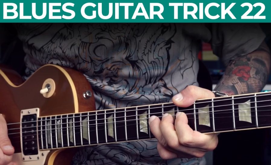 【Andy Paoli】Blues Guitar Trick 22（课件可下载）-古桐博客