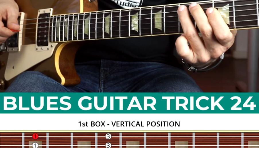 【Andy Paoli】Blues Guitar Trick 24（课件可下载）-古桐博客