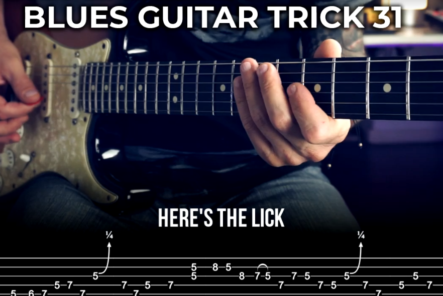 【Andy Paoli】Blues Guitar Trick 31（课件可下载）-古桐博客