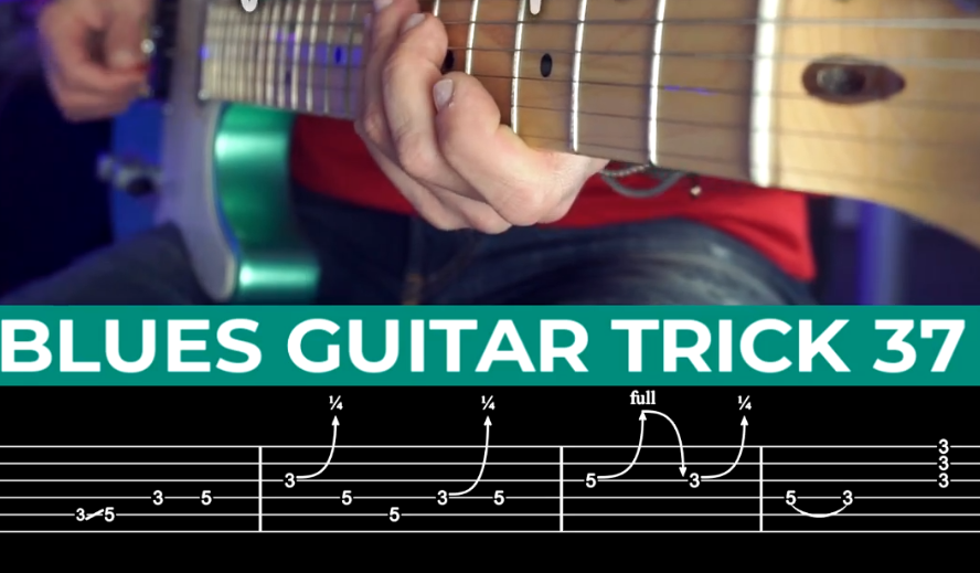 【Andy Paoli】Blues Guitar Trick 37（课件可下载）-古桐博客