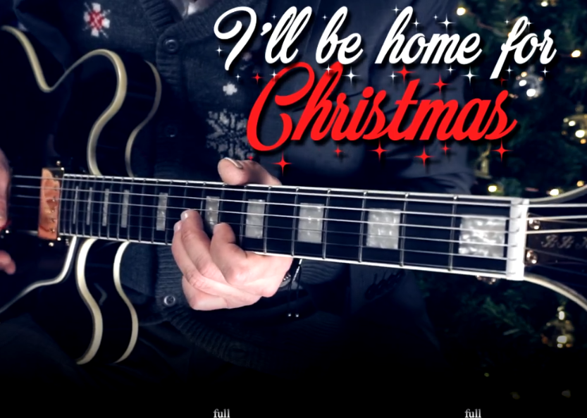【Andy Paoli】《I'll Be Home For Christmas》（课件可下载）-古桐博客