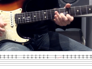 【Andy Paoli】《Pride and Joy》Stevie Ray Vaughan（课件可下载）-古桐博客
