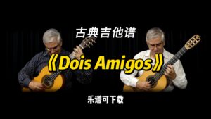 【古典吉他】《Dois Amigos》（乐谱可下载）-古桐博客
