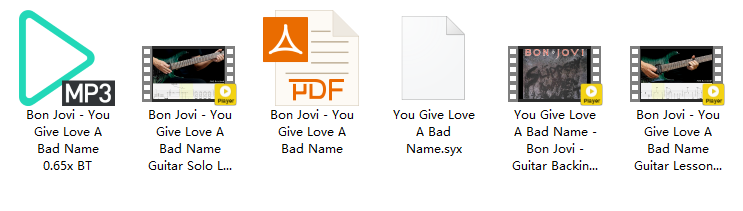 【课件可下载】《You Give Love A Bad Name》Bon Jovi插图