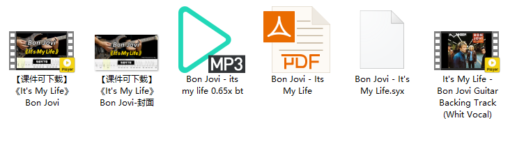 【课件可下载】《It's My Life》Bon Jovi插图