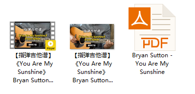 【指弹吉他谱】《You Are My Sunshine》Bryan Sutton（课件可下载）插图
