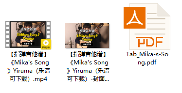 【指弹吉他谱】《Mika's Song》Yiruma（乐谱可下载）插图