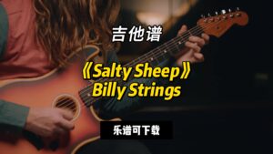 【吉他谱】《Salty Sheep》Billy Strings（乐谱可下载）-古桐博客
