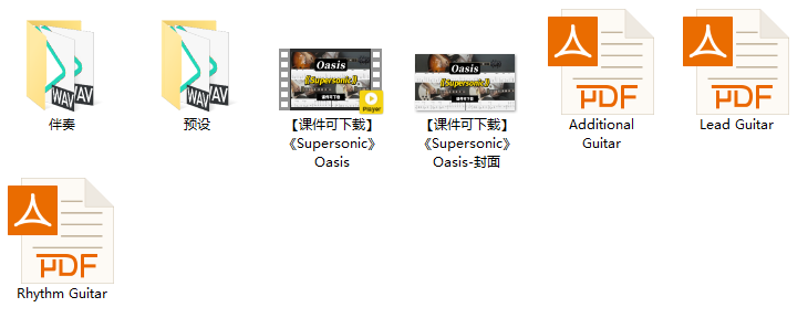【课件可下载】《Supersonic》Oasis插图