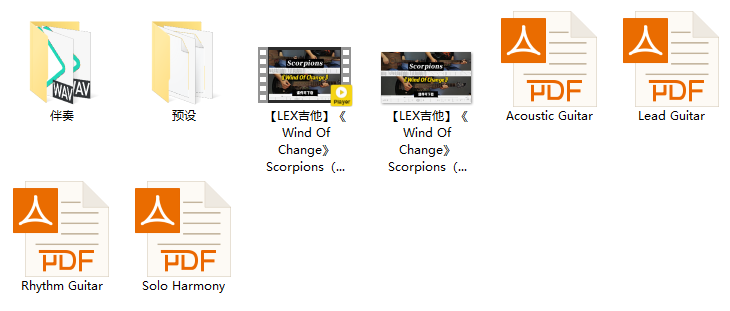 【LEX吉他】《Wind Of Change》Scorpions（课件可下载）插图