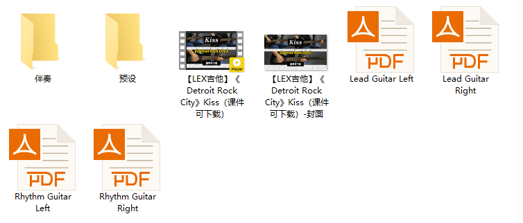【LEX吉他】《Detroit Rock City》Kiss（课件可下载）插图