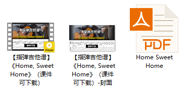 【指弹吉他谱】《Home, Sweet Home》（课件可下载）插图